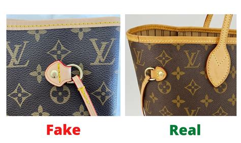 louis vuitton logo real vs fake|authentic louis vuitton luggage tag.